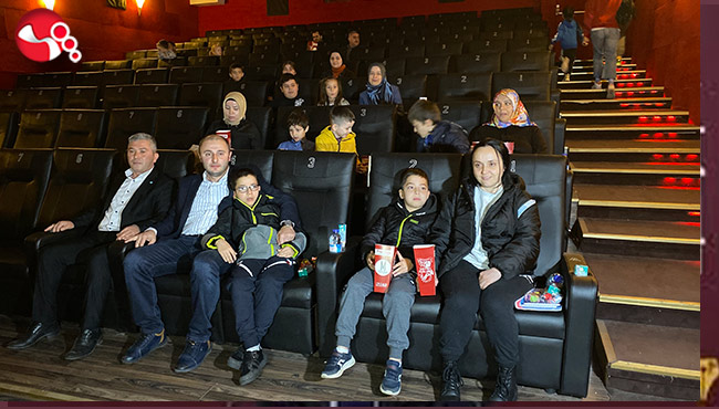 Çocuklar sinemayla tanıştı