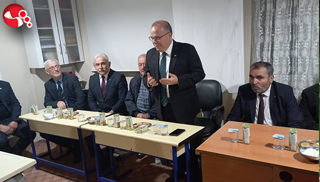 MHP’li Kotra köy köy gezip Cumhurbaşkanı Erdoğan ve MHP’ye oy istiyor