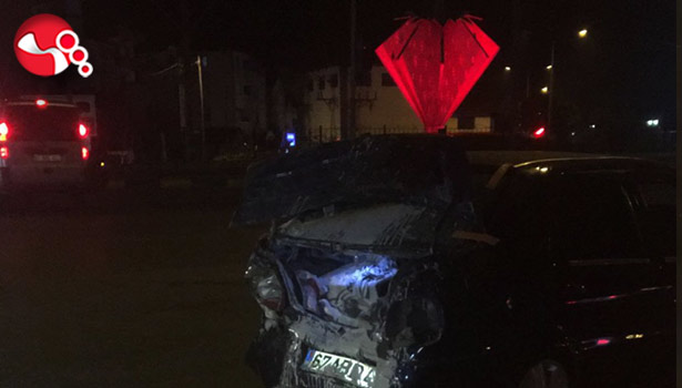 Araçlar hurdaya döndü