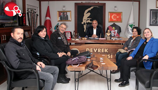 Ünlü Oyuncu Tamer Levent Devrek’teydi