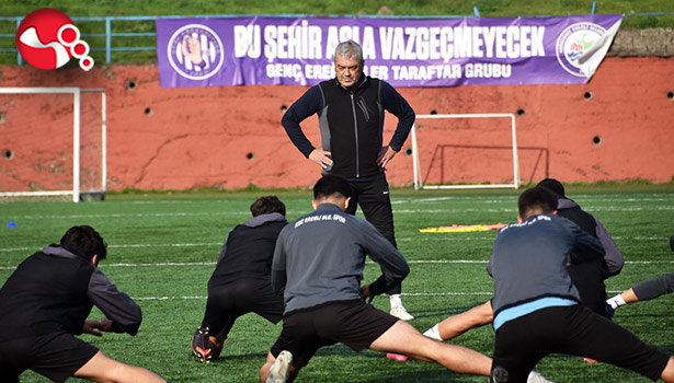 Ereğli Belediyespor'da Taner Alpak İle ilk antrenman...