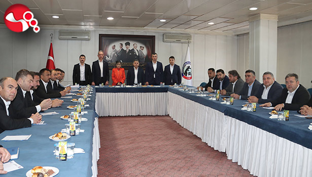 Başkan Yeşil'e şubelerden tam destek