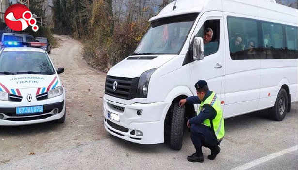 Kış Lastiği Uygulaması...