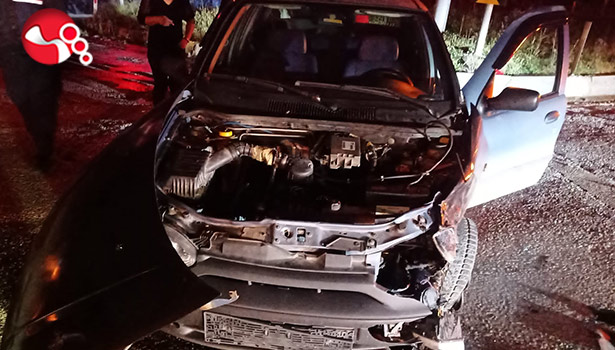 Kaza kaçınılmaz oldu