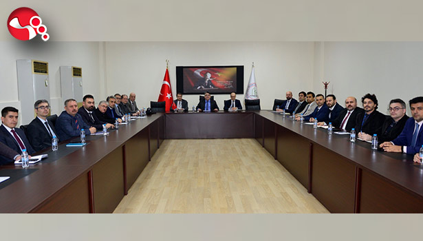 Protokolün ardından bilgilendirme toplantısı