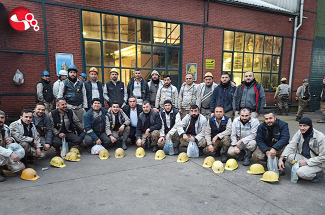 Madenciden promosyon tepkisi..