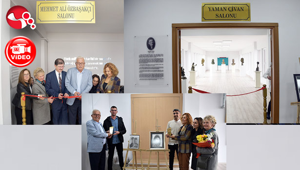 Yenilenen AKM'de iki yeni sergi salonu...