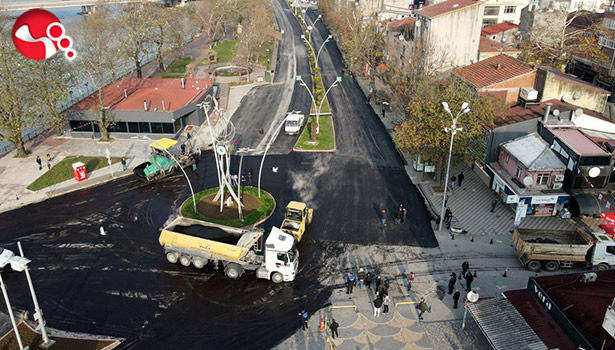 Asfalt çalışmaları aralıksız sürüyor