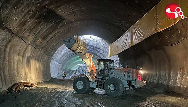 Muslu-Filyos arasındaki tünel çalışmaları...