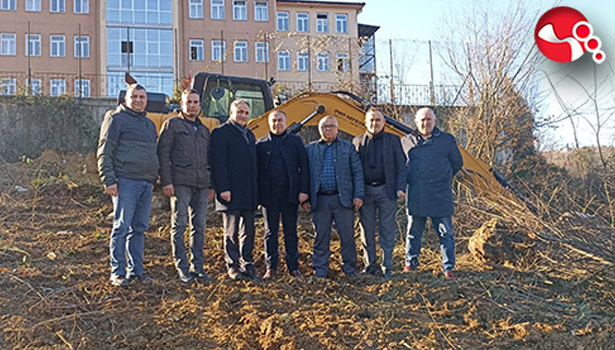 Spor Salonu inşaatına başlandı