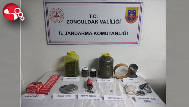 Uyuşturucu Madde ele geçirildi