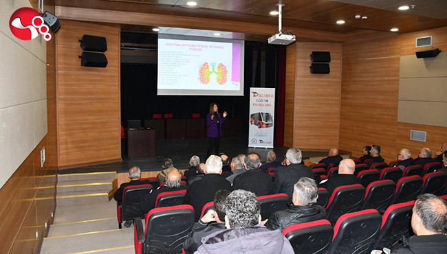 Otobüs Şoförlerine 'NEFES' EĞİTİMİ