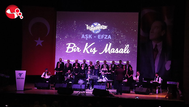 “Bir Kış Masalı” büyüledi…