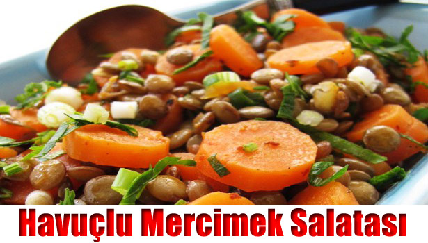 HAVUÇLU MERCİMEK SALATASI TARİFİ