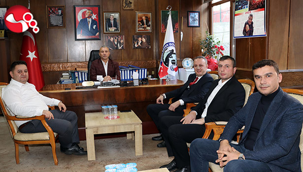 Başkan ı Alan’dan Demir’e taziye ziyareti