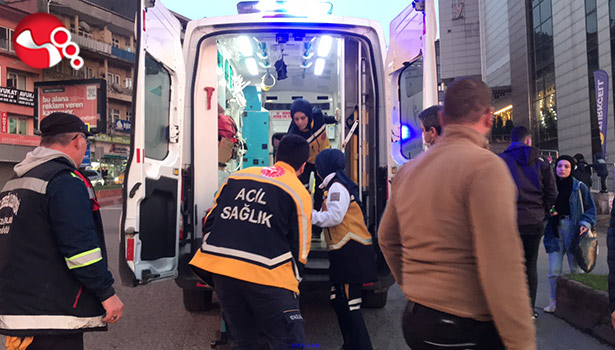 Yaya geçidinden geçiyordu!!!