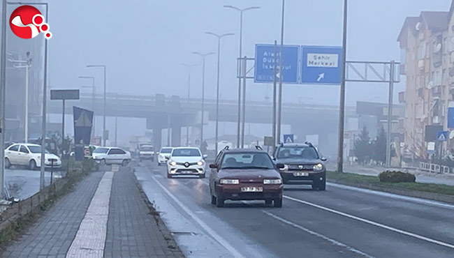 Yoğun sis etkili oldu