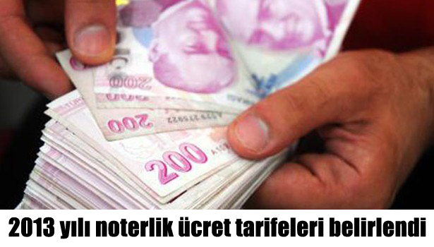 NOTER ÜCRETLERİNE ZAM GELDİ!