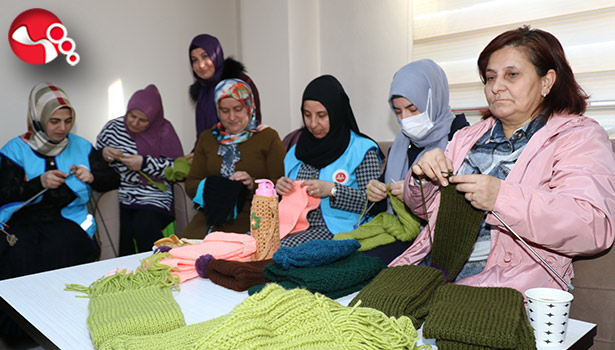 İhtiyaç sahiplerini ısıtmaya gönüllü oldular