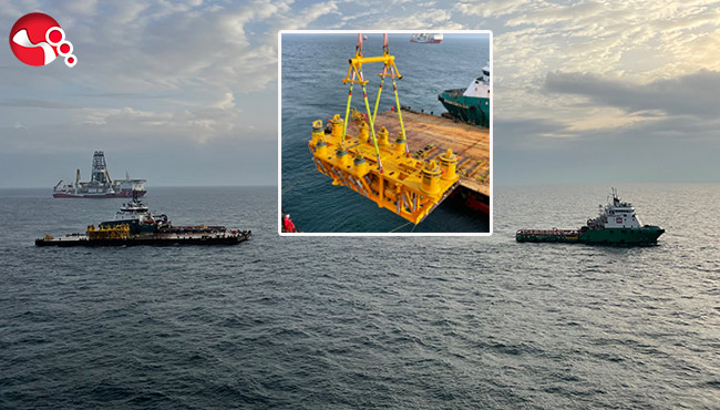 Karadeniz Gazını dağıtacak ikinci hazne de denize indirildi!