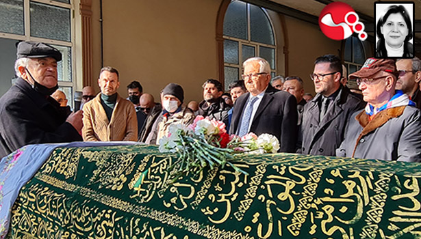 Av.Melahat Gürlek’e duygusal veda: “Güle güle sevgilim…”