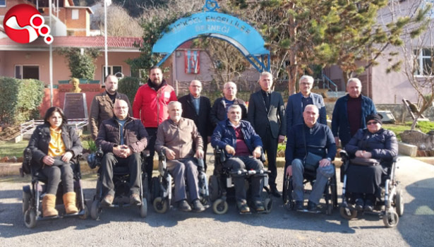 Fiziksel Engelliler Derneğini ziyaret ettiler!..
