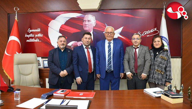 Atatürkçü Düşünce Derneği Yönetimi, Başkan Posbıyık’ı ziyaret etti