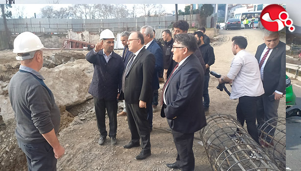 Vali Tutulmaz, Emniyet Binası ve Hükümet Konağı inşaat alanını inceledi…