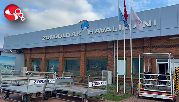 Zonguldak Havalimanı’nda çalışmalar başladı