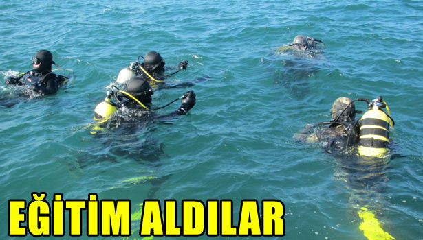 KDZ. EREĞLİ SU ALTI ARAMA KURTARMA EKİBİNE EĞİTİM