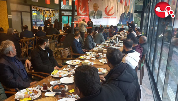 Başkan Çetinkaya: “Yeniden Refah Yıldızı Parlayan Bir Parti”