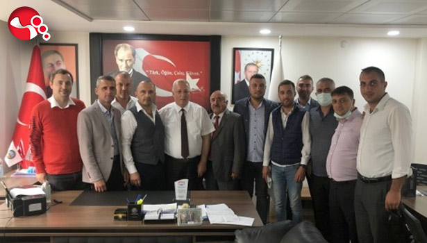 Başkan ve Servisçilerden Başkan Azman’a tam destek…