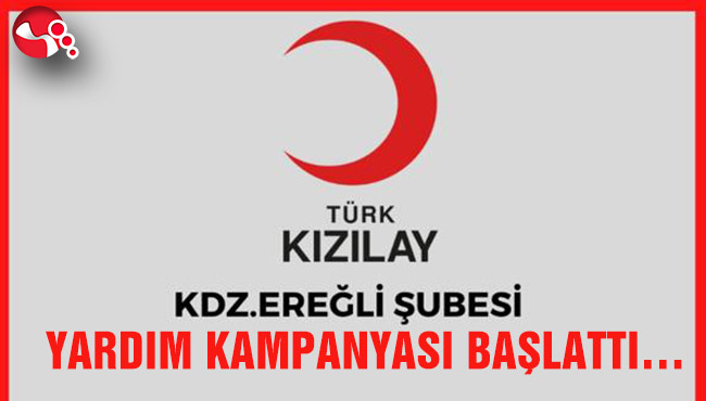 YARDIM KAMPANYASI BAŞLATTI…