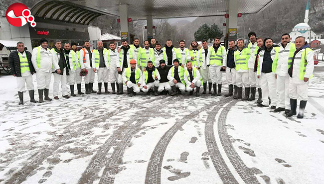 Madenciler deprem bölgelerine gitmeye devam ediyor…
