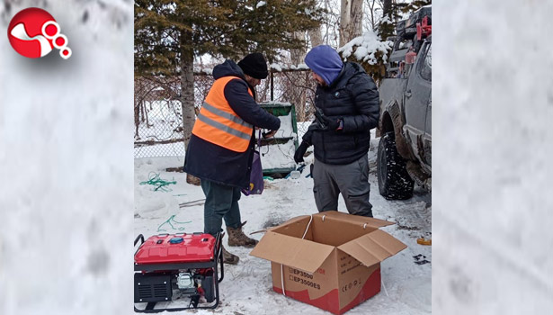 Depremzedeler için veteriner desteği