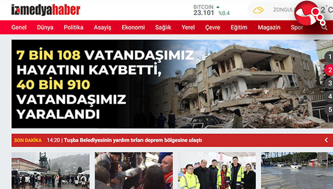 www.izmedyahaber.com yayın hayatına başladı