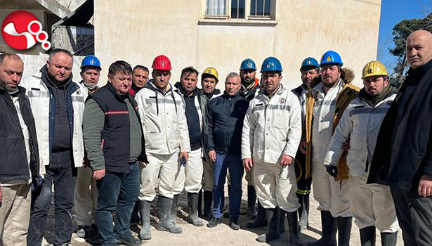 "Madencilerimizle gurur duyuyoruz..."