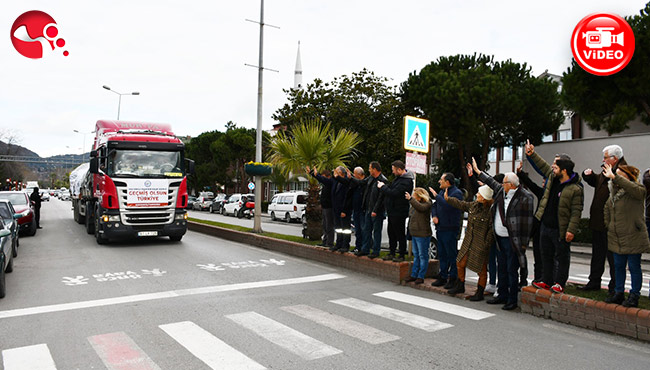 15. yardım tırı yola çıktı