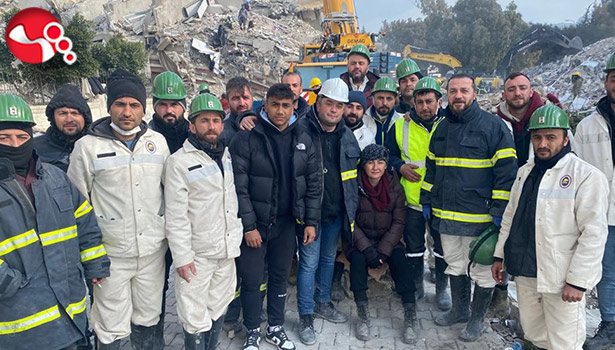 Acı haberi alır almaz Hatay'a koştu