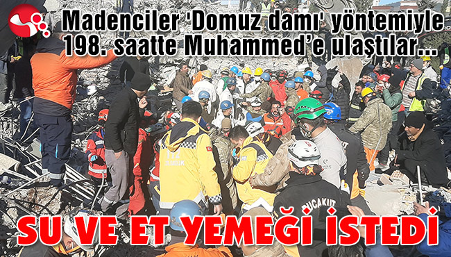 SU VE ET YEMEĞİ İSTEDİ