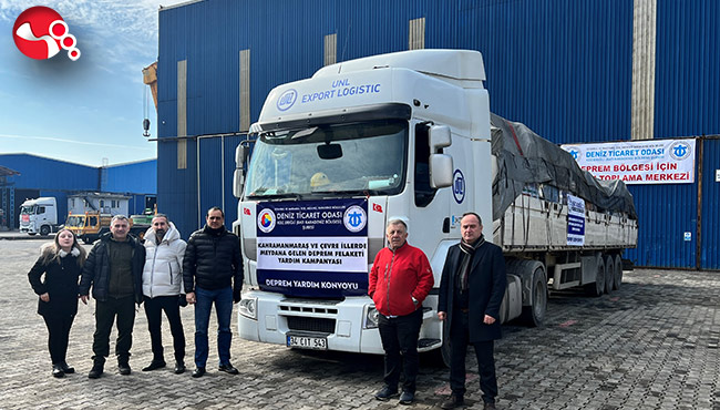 DTO’NUN YARDIM TIRI YOLA ÇIKTI