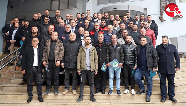 Başkan Alan teşekkür etti