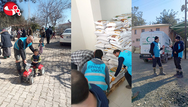 Kdz. Ereğli İlçe Müftülüğü, deprem bölgesinde…