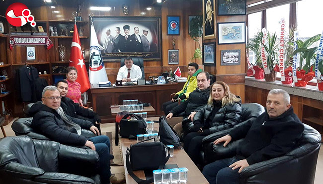 Gazetecilerden Madencilere Teşekkür…