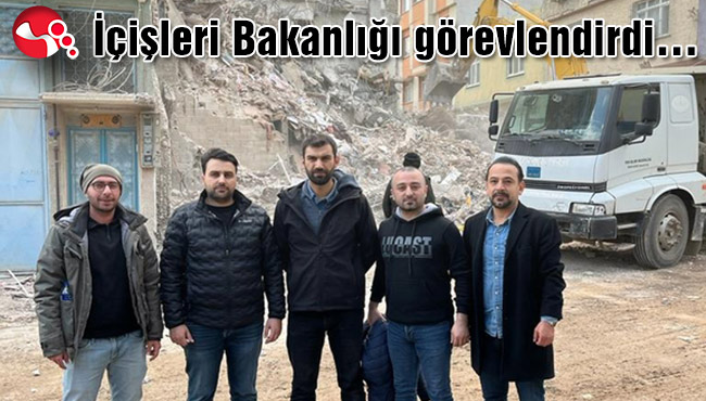 DEPREM BÖLGESİNDELER…