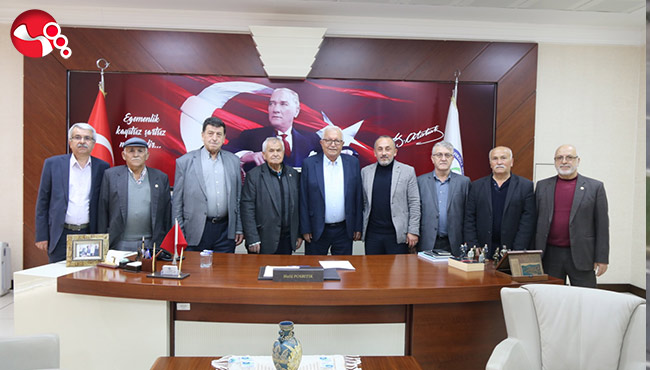 Ziraat Odası Yönetimi, Başkan Posbıyık’ı ziyaret etti...