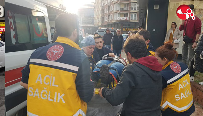 Kafa kafaya çarpıştılar