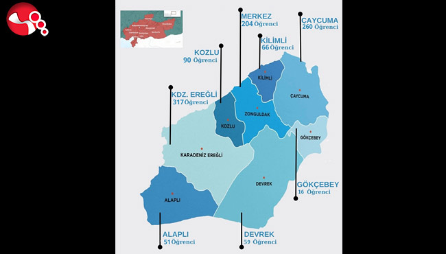 Deprem Bölgesinden Zonguldak'a kaç öğrenci nakil edildi?