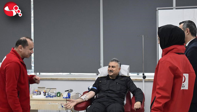 Aktaş’tan kan bağışına destek