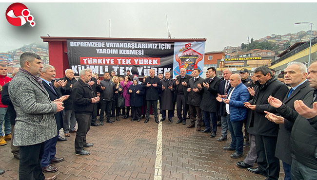 Depremzede vatandaşlar için bir araya geldiler